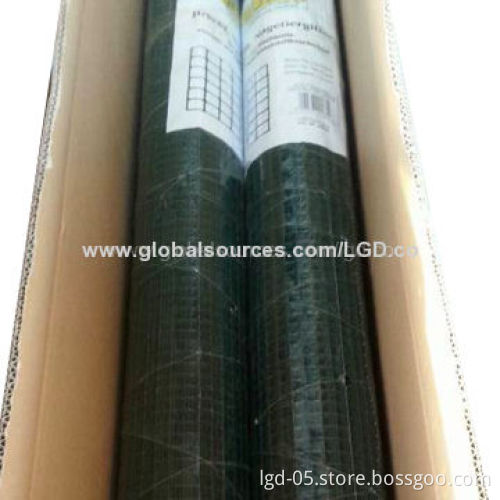 PVC-coated Welded Wire Mesh, Hot-dipped Galvanized